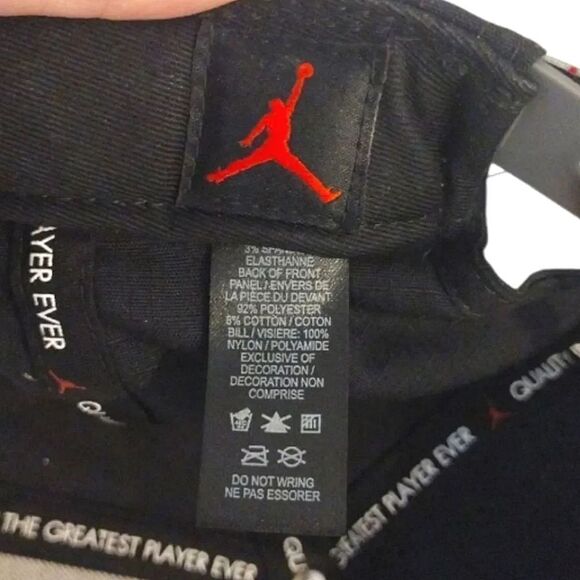 Michael Jordan Jumpman Black Grey Limited Edition Pro Sport DNA Snapback Hat - Picture 11 of 11